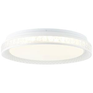 Brilliant G97190/70 Burlie LED-plafondlamp LED 24 W Transparant, Wit