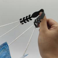Flexibele plastic clip voor mondmasker SafeClip
