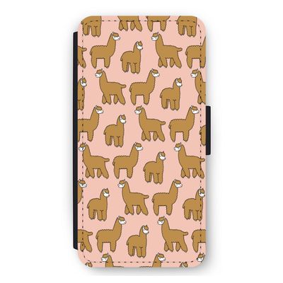 Alpacas: iPhone 11 Flip Hoesje