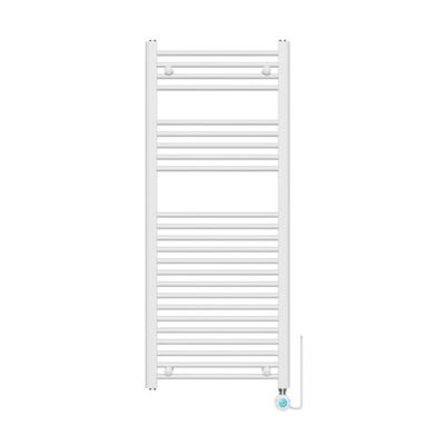 Elektrische Radiator Sanilux Barren 120x50 cm 500 Watt Wit