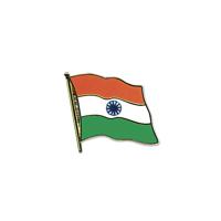 Pin speldje broche - Vlag India - 20 mm - blazer revers pin - landen decoraties   -