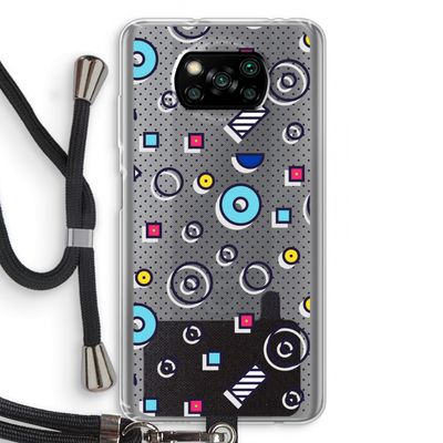 8-bit N°9: Xiaomi Poco X3 Pro Transparant Hoesje met koord