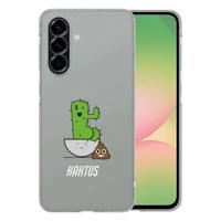 TPU Hoesje Samsung Galaxy A56 - Cactus Poo Backcover TPU Hoesje Samsung Galaxy A56 - Cactus Poo Backcover