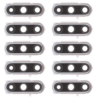 10 stks Camera Lens Cover voor Huawei Geniet van 10 Plus (Ademhaling Crystal)