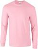 Gildan G2400 Ultra Cotton™ Long Sleeve T-Shirt - Light Pink - L