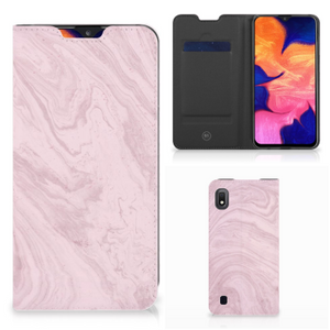 Samsung Galaxy A10 Standcase Marble Pink - Origineel Cadeau Vriendin