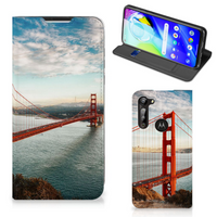 Motorola Moto G8 Power Book Cover Golden Gate Bridge