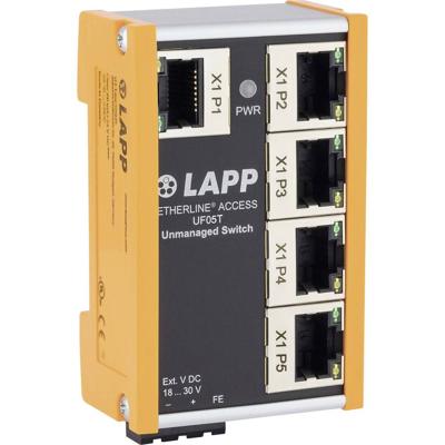 LAPP ETHERLINE® ACCESS UF05T Industrial Ethernet Switch
