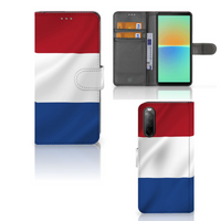 Sony Xperia 10 IV Bookstyle Case Nederlandse Vlag