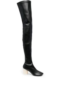 MM6 Maison Margiela cuissardes Anatomic 70 mm - Noir