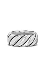 David Yurman bague Sculpted Cable - Argent