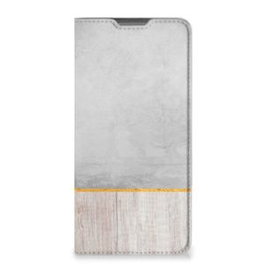 Motorola Moto G52 | Moto G82 Book Wallet Case Wood Concrete