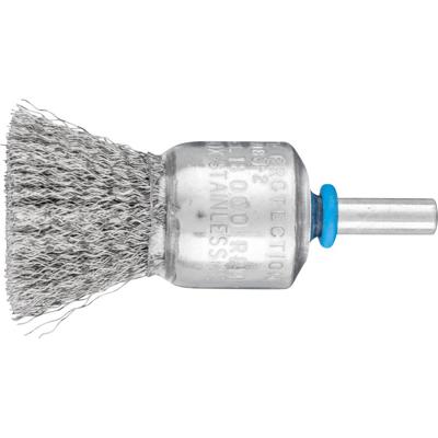 PFERD TOOLS 43202007 Penseelborstel op stift, ongetordeerd PBU 2022/6 INOX 0,20 10 stuk(s)