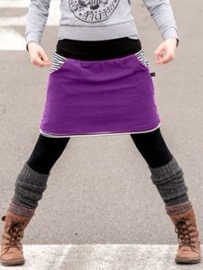 Casual Cotton-Blend Skirt