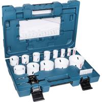 Makita D-63993 D-63993 Gatenzaagset 16.0 mm, 19.0 mm, 22.0 mm, 25.0 mm, 32.0 mm, 35.0 mm, 37.0 mm, 44.0 mm, 51.0 mm, 57.0 mm, 64.0 mm, 68.0 mm, 76.0 mm 1