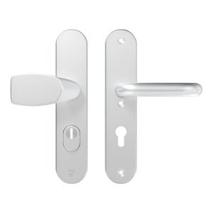 AXA 6668 Veiligheidsbeslag Oval Plus Wing-knop+kruk U-model PC72 anti-kerntrek F1 - 6668-49-91/72U