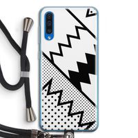 Pop Art #5: Samsung Galaxy A50 Transparant Hoesje met koord