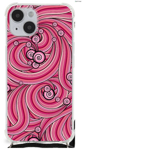 iPhone 14 Plus Back Cover Swirl Pink