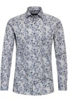 Casa Moda Modern Fit Overhemd blauw, Motief