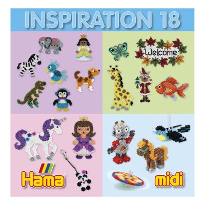 Hama midi strijkkralen inspiratie-boekje nummer 18