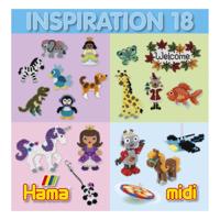 Hama midi strijkkralen inspiratie-boekje nummer 18