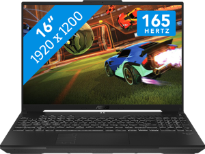 ASUS TUF Gaming FX607JV-N3211W Intel® Core™ i7 i7-13650HX Laptop 40,6 cm (16") Full HD+ 16 GB DDR5-SDRAM 1 TB SSD NVIDIA GeForce RTX 4060 Wi-Fi 6 (802.11ax) Windows 11 Home Grijs