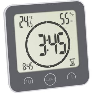 TFA Dostmann Bad- /Küchenuhr mit Timer Timer Grijs Digitaal