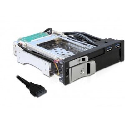 5.25" Wisselframe voor 1 x 2.5 + 1 x 3.5 SATA Wisselframe