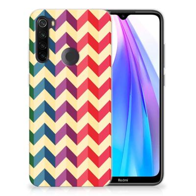 Xiaomi Redmi Note 8T | TPU bumper | Zigzag Multi Color Xiaomi Redmi Note 8T | TPU bumper | Zigzag Multi Color