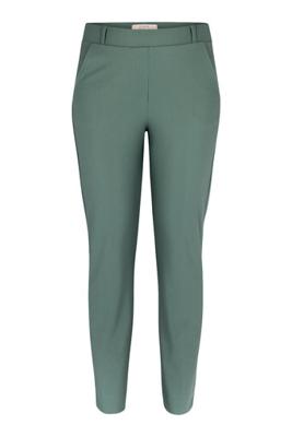 Anne bonded trousers - dark sage green - 13544