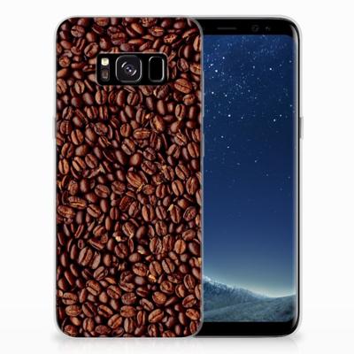 Samsung Galaxy S8 | Siliconen Case | Koffiebonen