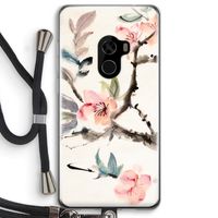 Japanse bloemen: Xiaomi Mi Mix 2 Transparant Hoesje met koord