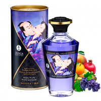 Shunga -Verwarmende Massage Olie 100ml (eetbaar) - thumbnail