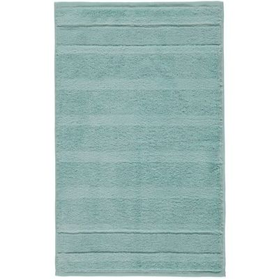 Cawö Cawö Noblesse2 Uni Gastendoekje 30x50 Soft-Türkis