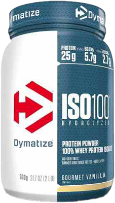 Dymatize ISO 100 Hydrolyzed Gourmet Vanilla (900 g)