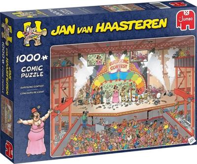 Jan van Haasteren ‚Äì Eurovisie Songfestival Puzzel 1000 Stukjes