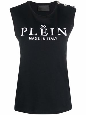 Philipp Plein débardeur Iconic Plein - Noir