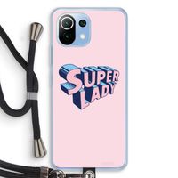 Superlady: Xiaomi Mi 11 Lite Transparant Hoesje met koord