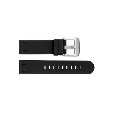 TW Steel horlogeband TWB581 Silicoon Zwart 24mm