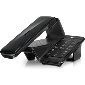 AEG Lloyd Combo 15 - Single DECT telefoon - Antwoordapparaat - Zwart