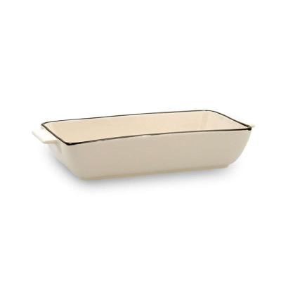 Sauspan Quid Cocco Keramisch Wit (23 x 11 x 4,5 cm) (Pack 12x)