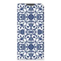 OPPO A54s | A16 | A16s Smart Cover Flower Blue