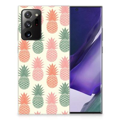 Samsung Galaxy Note20 Ultra | Siliconen Case | Ananas