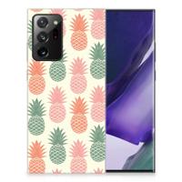 Samsung Galaxy Note20 Ultra | Siliconen Case | Ananas