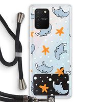Manta: Samsung Galaxy S10 Lite Transparant Hoesje met koord
