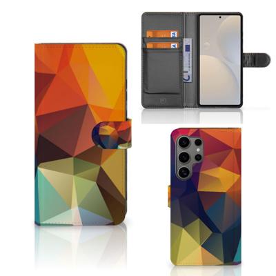 Samsung Galaxy S25 Ultra | Book Case | Polygon Color