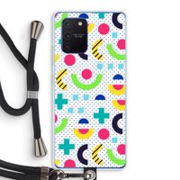 8-bit N°1: Samsung Galaxy Note 10 Lite Transparant Hoesje met koord