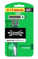 Wilkinson Quattro Essential 4 Sensitive Wegwerp
