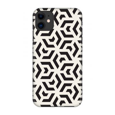 Crazy pattern: Volledig geprint iPhone 11 Hoesje
