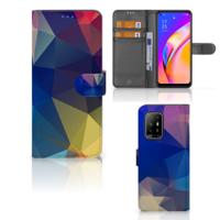 OPPO Reno5 Z | A94 5G | Book Case | Polygon Dark